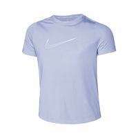 nike dri-fit one gx camiseta de manga corta chicas - azul-gris
