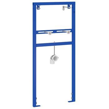 Vidaxl Soporte De Pared Para Sistema De Lavabo Azul 50 X 3 X 112 Cm