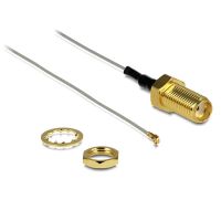 cable coaxial delock 88812 02 m mhf iii i-pex a sma gris