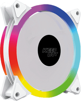 keep out ventilador xfc-120srw white 5v