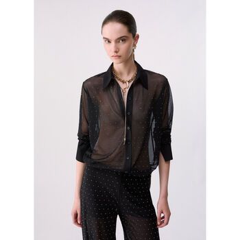 Liu Jo Camisa Camisa en tul con bordados joya para mujer