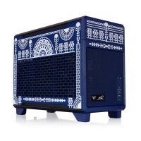torre thermaltake tr100 koralie edition mini-itx azul ventana lateral
