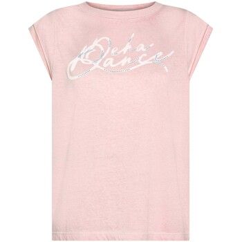 Deha Camiseta Fade Effect Graphic para mujer