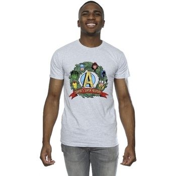 Marvel Camiseta Santa's Super Helpers para hombre