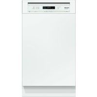 miele g4620sci slimline semi-integrated dishwasher - white white