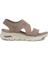 de skechers sandalias planas 119458 mujer marron marron