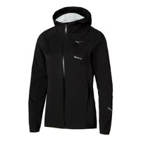 mizuno trail waterproof 20k  chaqueta para correr mujeres - negro