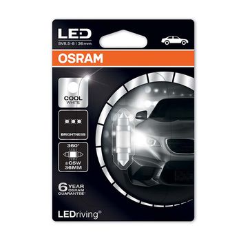 239 Long Life Led Bulb C5W 12V 6000K  Cool White