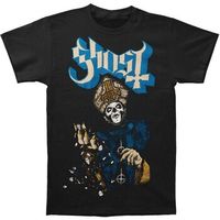 ghost camiseta manga larga papa of the world para mujer