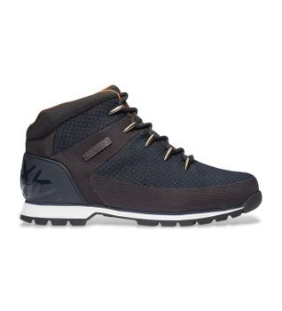 Timberland para hombre. TB1A1QKA0191 Zapatillas impermeables de media caña Euro Sprint marino (41), Plano, Cordones, Casual