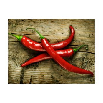 Papel Pintado 3d - Spicy Chili Peppers (250x193 Cm)