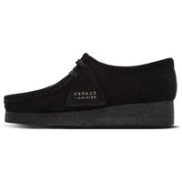 clarks nauticos wallabee suede black suede para hombre