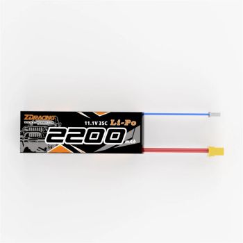 ZD Racing MT16 1/16 Pieza de coche RC 11.1V 2200mAh 35C Batería Lipo 3S con conector XT60 Modelos de vehículos Accesorio