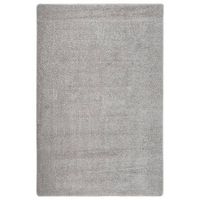 alfombra peluda antideslizante gris claro 200x290 cm vidaxl