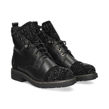 Alma En Pena Botines Planos Mujer - Negro Talla 36