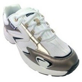 MTNG Zapatillas Zapato señora MUSTANG 60831 bla-oro para mujer