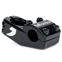 tall order logo stem black with silver logos  50mm