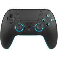 mando trade invaders hw-1019 bluetooth led negro para ps5 y multiplataforma