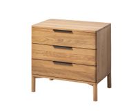 comoda en roble macizo natural