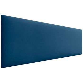 Dhome Cabecero De Terciopelo Liso 135x60 Camas 120/135/140 - Azul