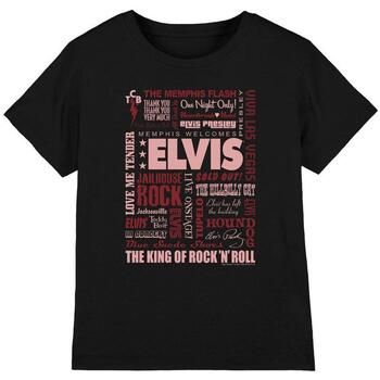 Elvis Presley Camiseta Whole Lotta Type para niña