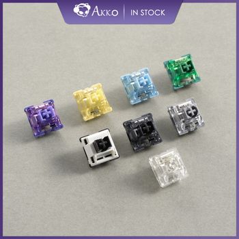 Akko V3 Pro interruptores táctiles/interruptor lineal para teclado mecánico paquete de 45 Uds reemplazable Outemu Gateron Cherry MX interruptor de llave