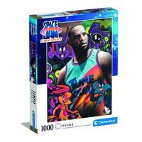clementoni space jam 2 puzle de figuras 1000 piezas arte