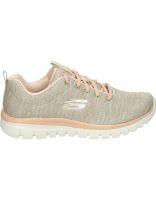 skechers dorado 12614-ntcl zapatillas para mujer 37