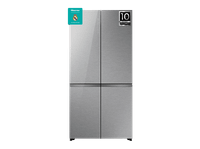 frigorifico americano - hisense rq5p605nsve no frost 190 cm 591 l kitchen fit cajon de vacio cristal inox
