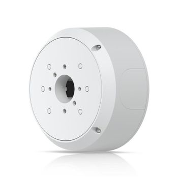 Caja de conexiones Ubiquiti UACC-Camera-JB-W para cámaras UniFi, soporte de pared universal