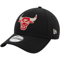 new-era gorra 9forty chicago bulls metallic nba cap para hombre