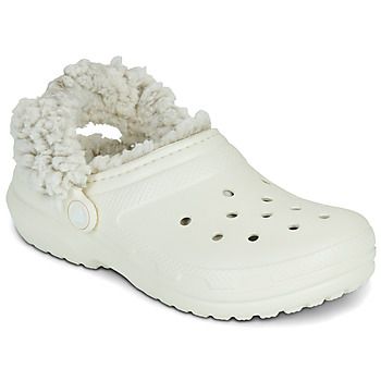 Crocs Zuecos Classic Fleece Lined Clog K para niño