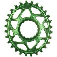 absolute black plato mtb ovalado raceface dm green 6mm offset 28t