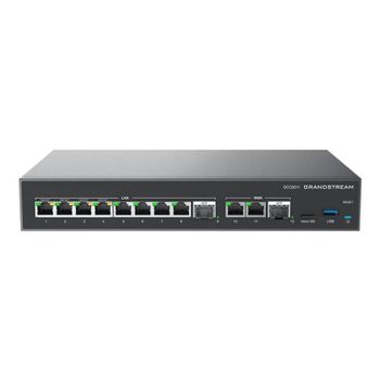 Switch Grandstream GCC6011 2 SFP 2,5Gbps 10 Gigabit Ethernet 4 PoE VPN Firewall IP PBX