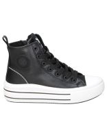 zapatillas altas con plataforma para nina xti kids 151297 negro 32