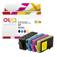 armor k10451ow cartucho de tinta 4 piezas compatible alto rendimiento xl negro cian magenta amarillo