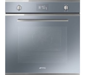 SMEG SF6402TVS Electric Oven - Silver, Silver