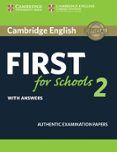 cambridge english first fce4s for schools 2 student s book with ans