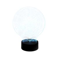 lampara de mesa 3d led telarana 25w
