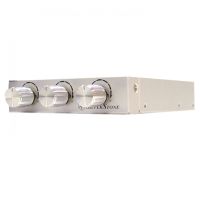 silverstone fp33s regulador frontal para ventiladores plateado