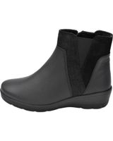 de lumel guant lumel - botin con cremallera y elastico lateral ligeros co black 738-528