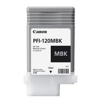 canon pfi-120mbk 2884c001aa matte black original standard capacity ink cartridge