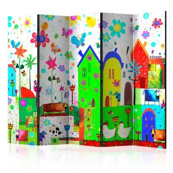 Biombo - Happy Farm Ii (225x172 Cm)
