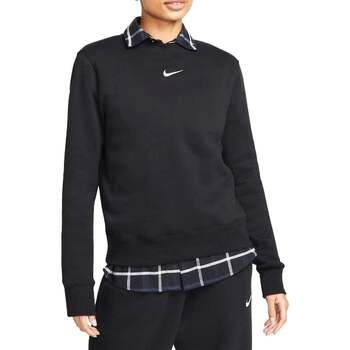 Nike Jersey SPORTSWEAR PHOENIX FLEECE BLACK DQ5751 010 para mujer
