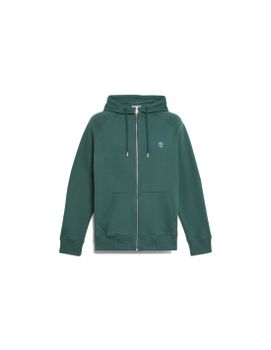 Chaqueta Timberland Exeter River Brushed Back Full Zip Hombre Verde