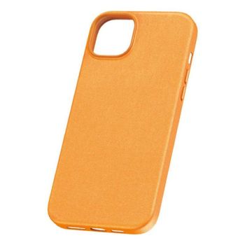 Funda para móvil Baseus Fauxther Cover PU cuero Naranja para iPhone 15 Plus