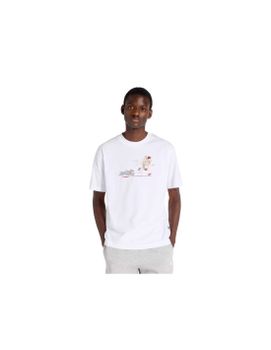 Camiseta New Balance Newbie Chase White Hombre