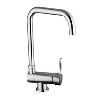kibath grifo cocina abatible monomando abatible acabado cromo brillo fabricado en laton