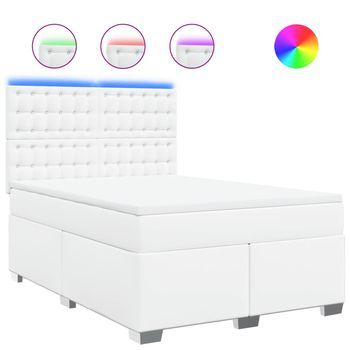Cama Tapizada 190x144x150,5 Cm Tejido - Blanco
