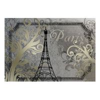 papel pintado 3d - vintage paris 400x280 cm